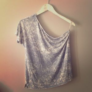 American Eagle one shoulder top
